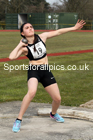 Shot putt, 2021 NECAA Open Graded Meeting, Morpeth. Photo: David T. Hewitson/Sports for All Pics